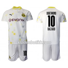 Borussia Dortmund Thorgan Hazard 10 Barn Tredjedraktsett 2020-2021 Kortermet (+ Korte bukser)